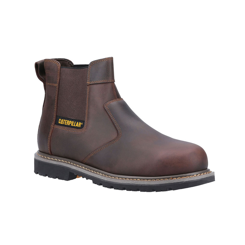 Caterpillar Powerplant Dealer Astm Philippines - Mens Safety Boots - Brown 95623MEHK